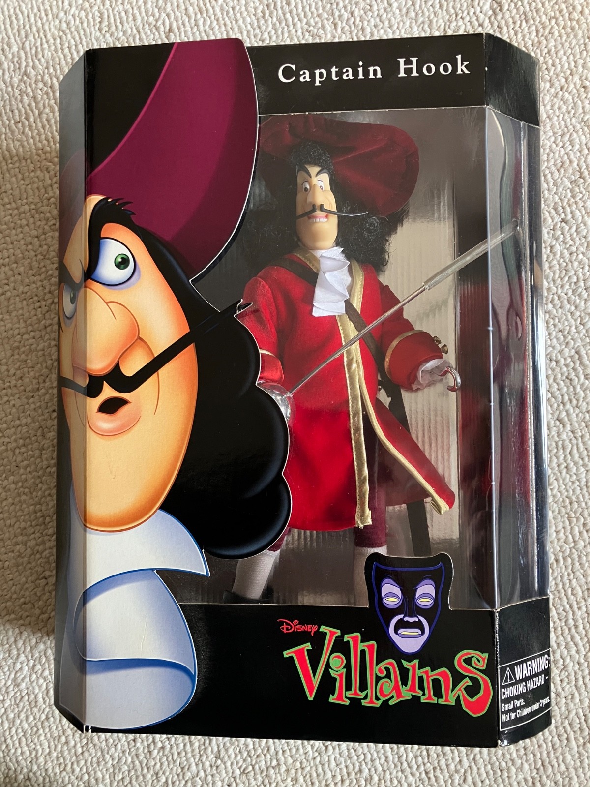 Disney Villains Captain Hook Mattel 88015