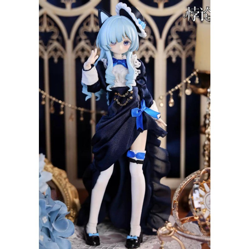 1PCS Paradox World Schrodinger&rsquo;s Cat 7.1&Prime; BJD Dressable Figure Collectible