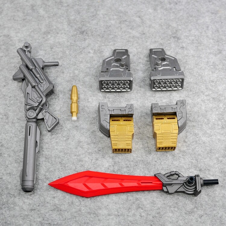in stock Weapon Sword Gun Warhead Missile Foot Plate Upgrade Kit For SS86 Sludge