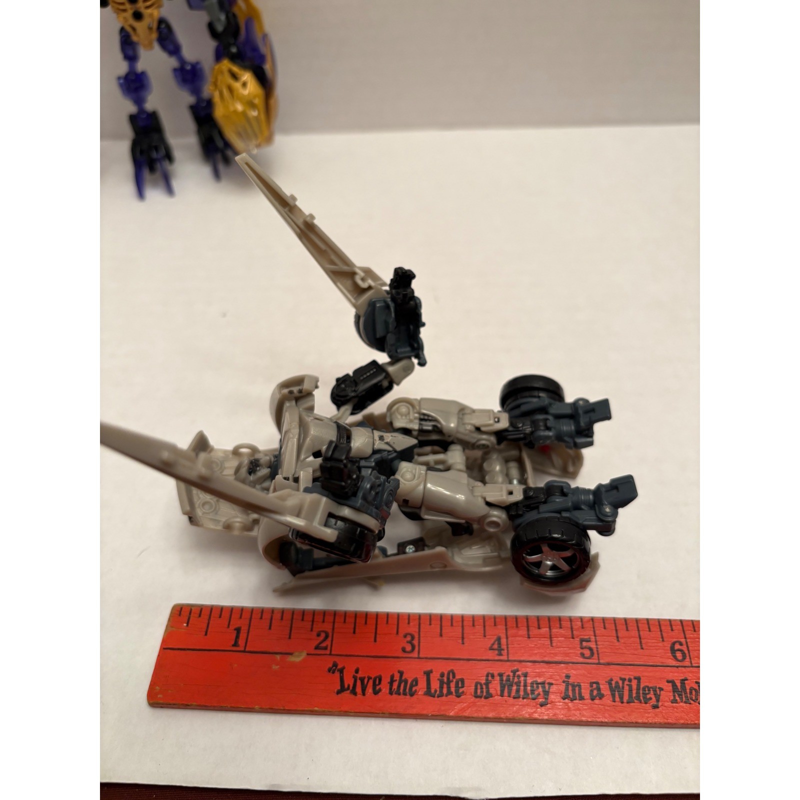 Transformers Action Figure Lot Optimus Prime Bumblebee Ironhide Sideswipe 5pc