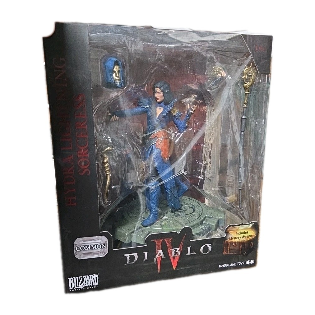 Hydra Lightning Sorceress: Common (Diablo IV) 1:12 Posed Figure – B1