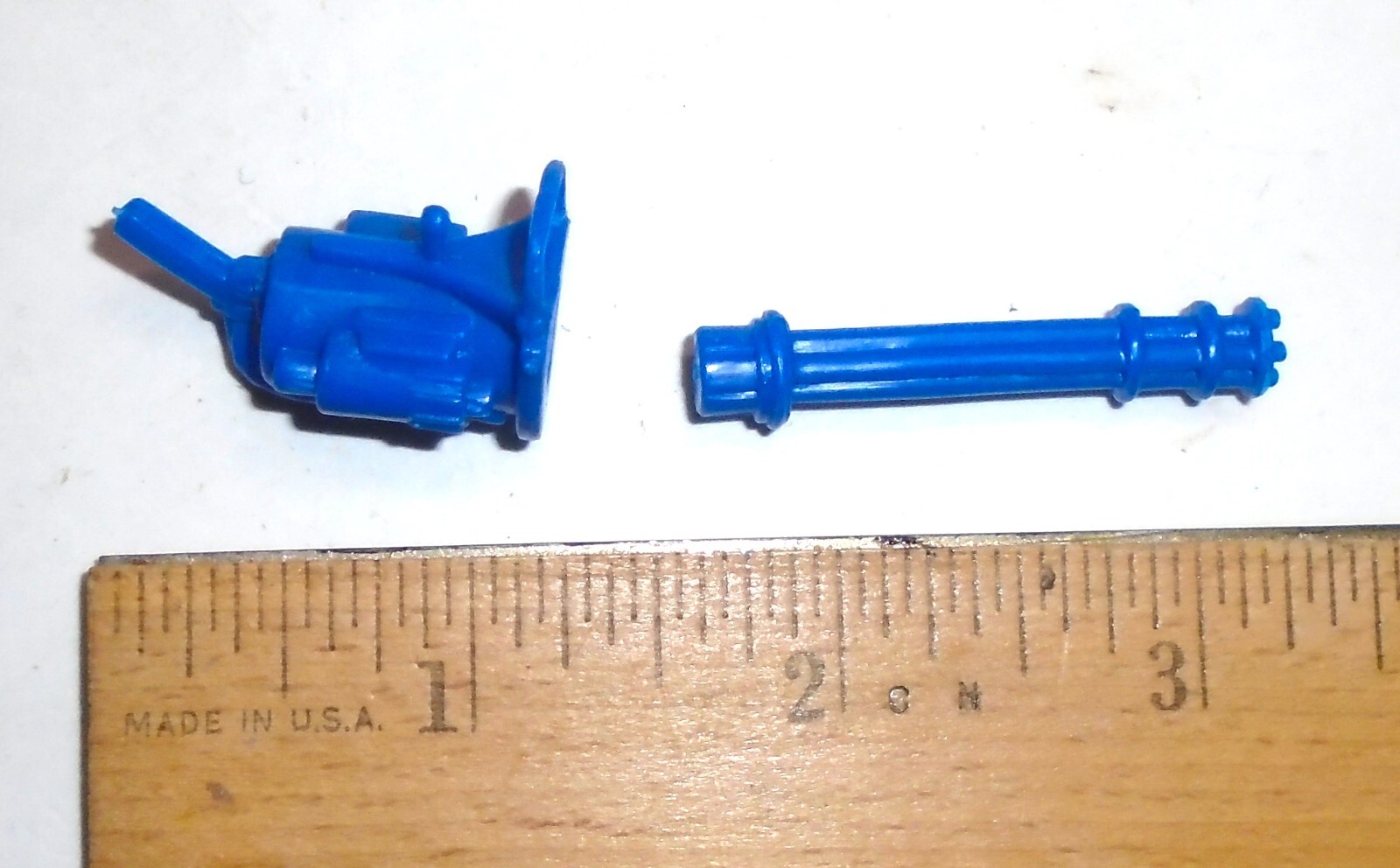 GI Joe Accessory BLACK MAJOR For Custom s 2 Piece Mini-gun Gatling Cannon