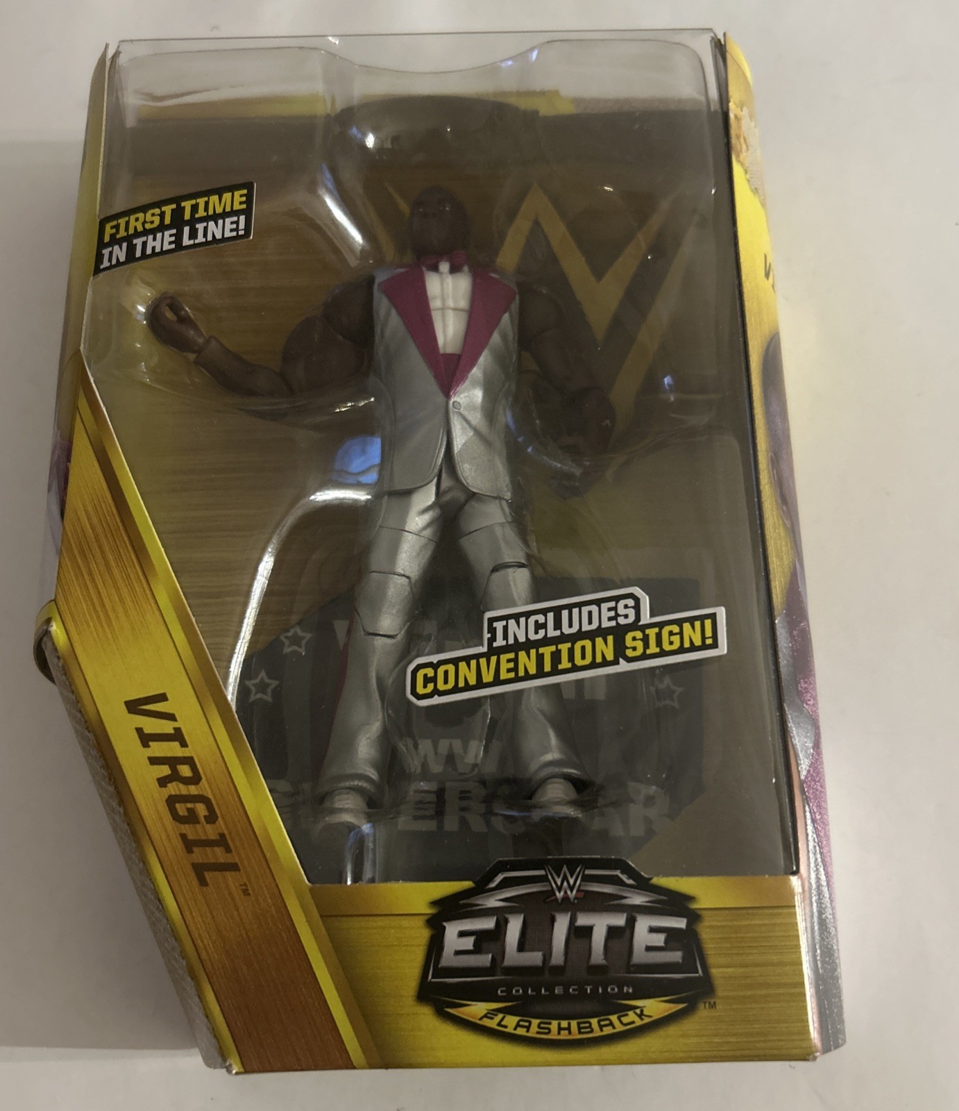 WWE Mattel Virgil Elite Wrestling Figure TRU Exclusive- NIB