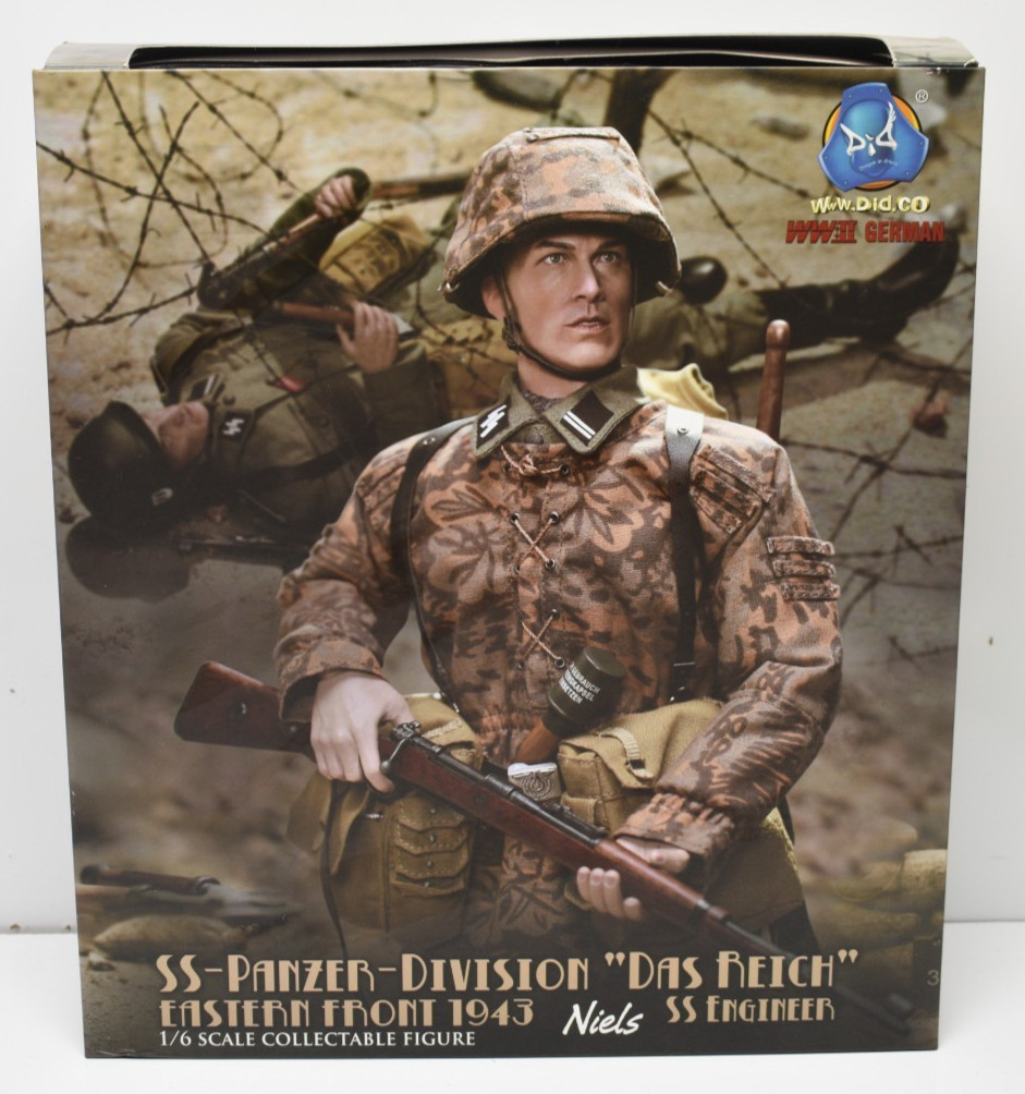 WWII DiD 1/6 Action Figure Niels Eastern Front 1943 Panzer Divison Engineer New