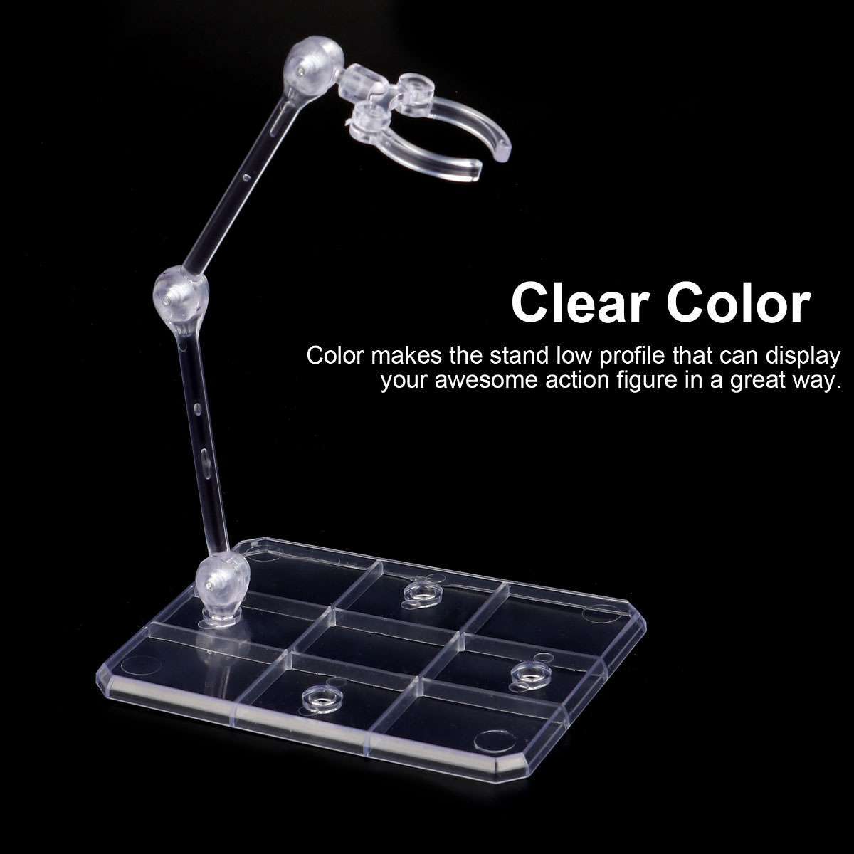 1~10Pcs Adjustable Action Figure Display Holders Base Doll Model Support Stand