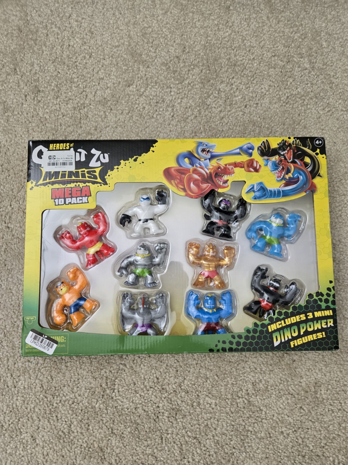 NEW Heroes of Goo Jit Zu Minis Mega 10 Pack Figures Set
