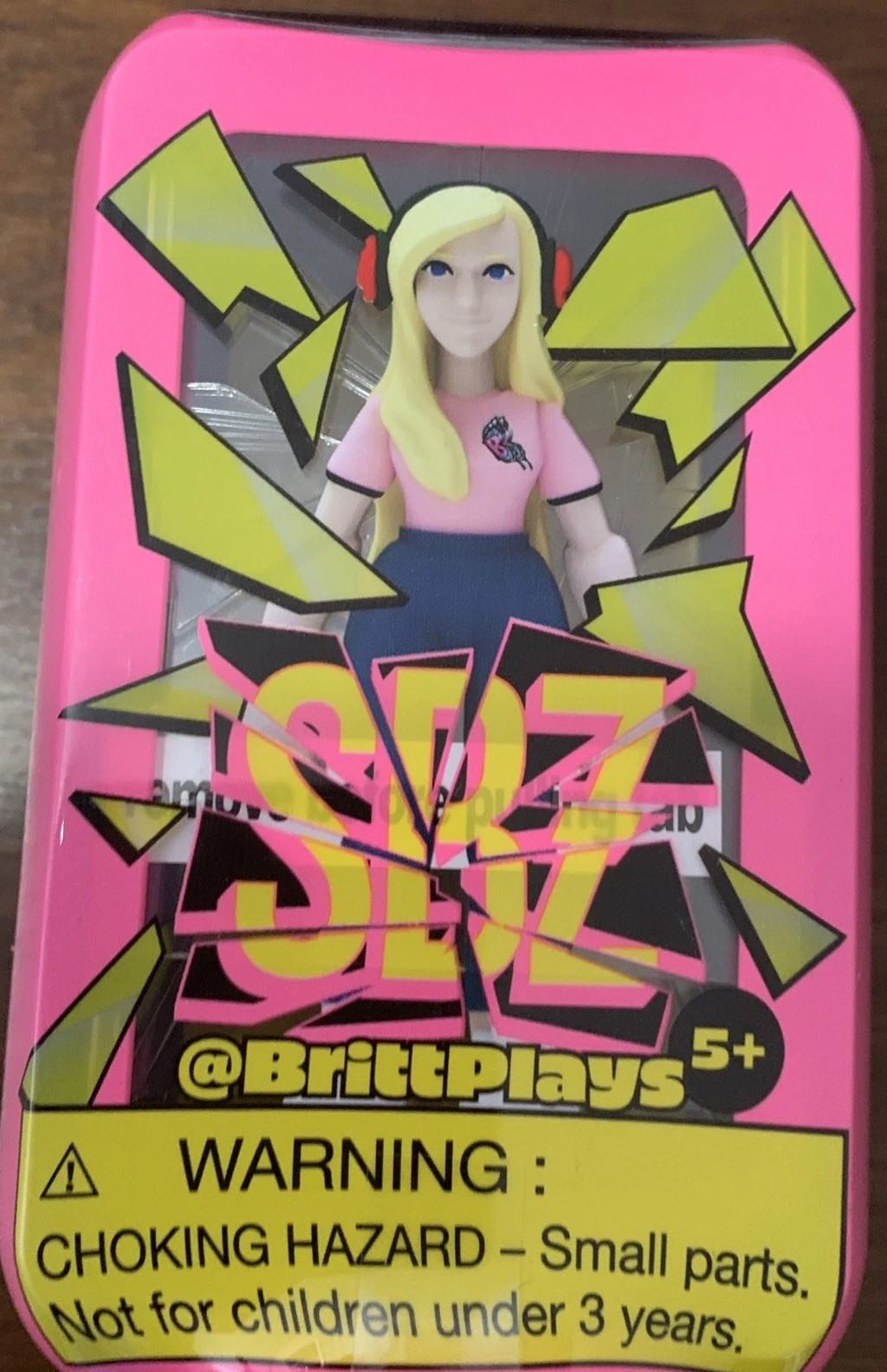 SBZ Screen Breakz BrittPlays Collectible Figurine – NEW Sealed
