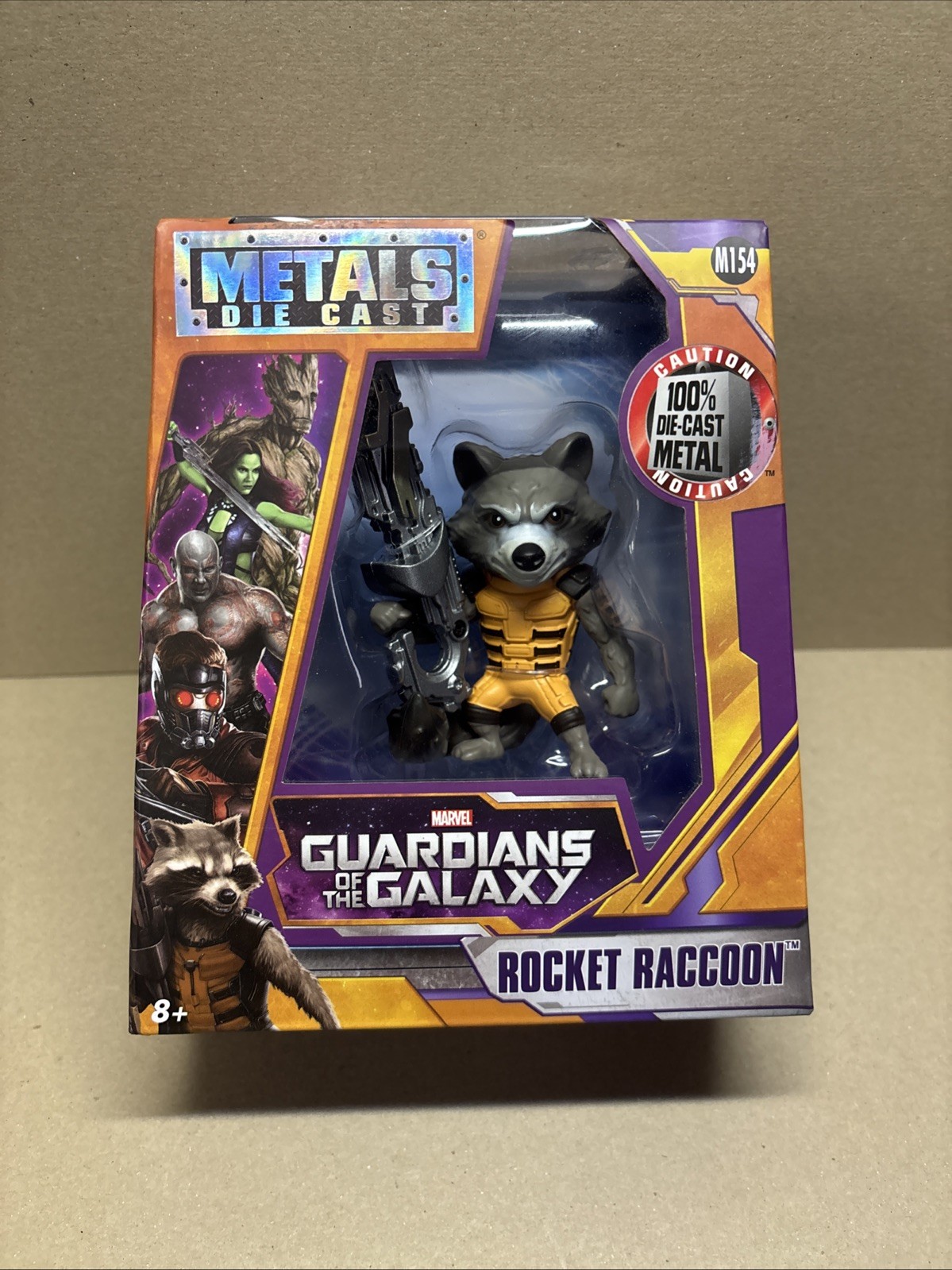 Marvel Guardians of the Galaxy Rocket Raccoon M154 4&Prime; Jada Toys Metals Die Cast
