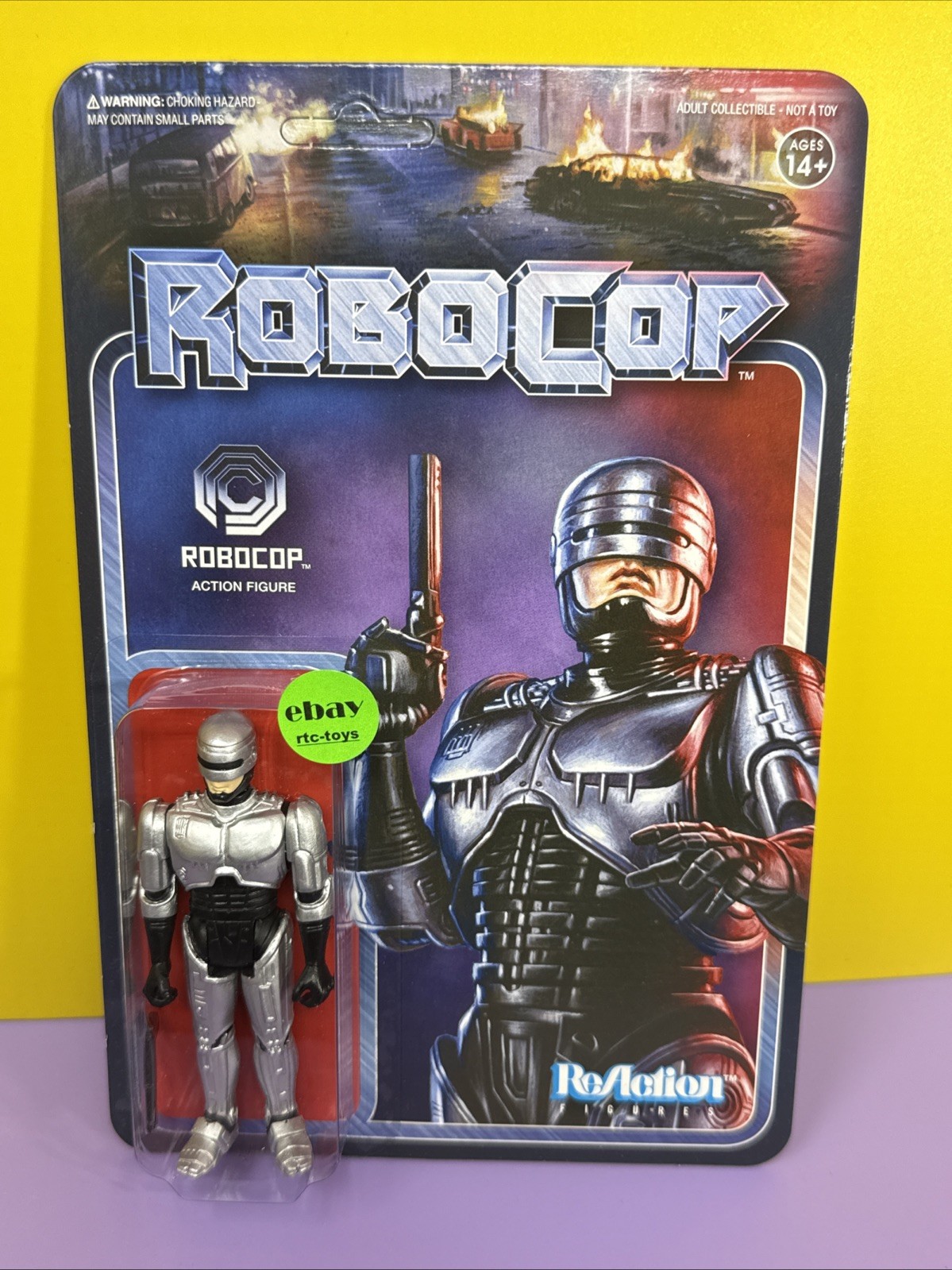 Super7 ReAction ROBOCOP 3.75&Prime; Action Figure NEW 2019