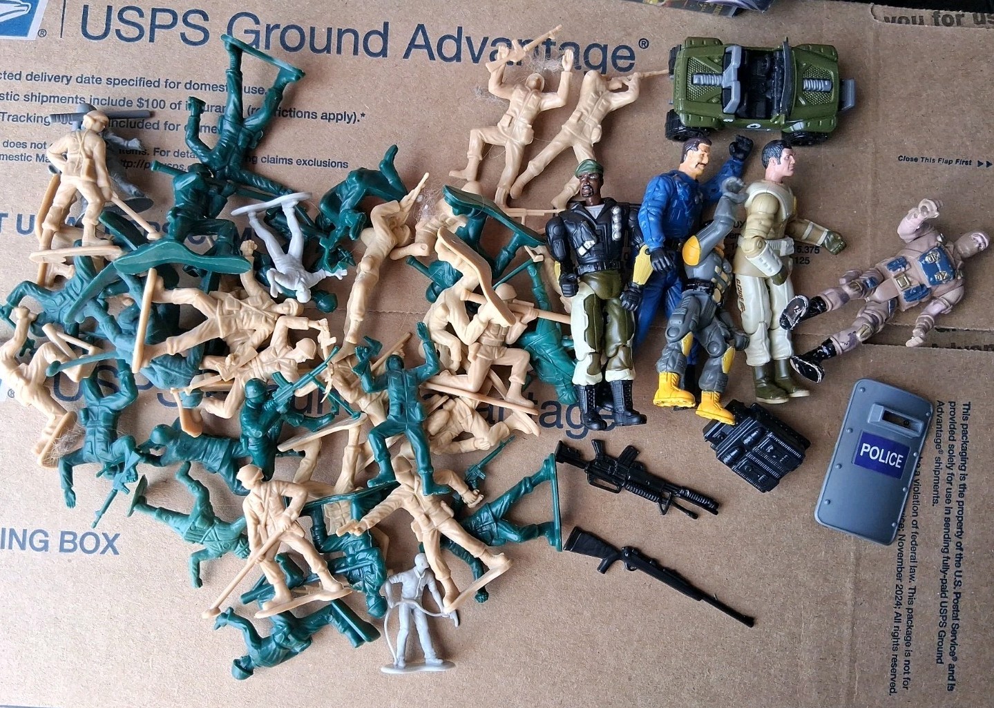 G I Joes And Army Guys 50+ Unsure Of Age Of Toys