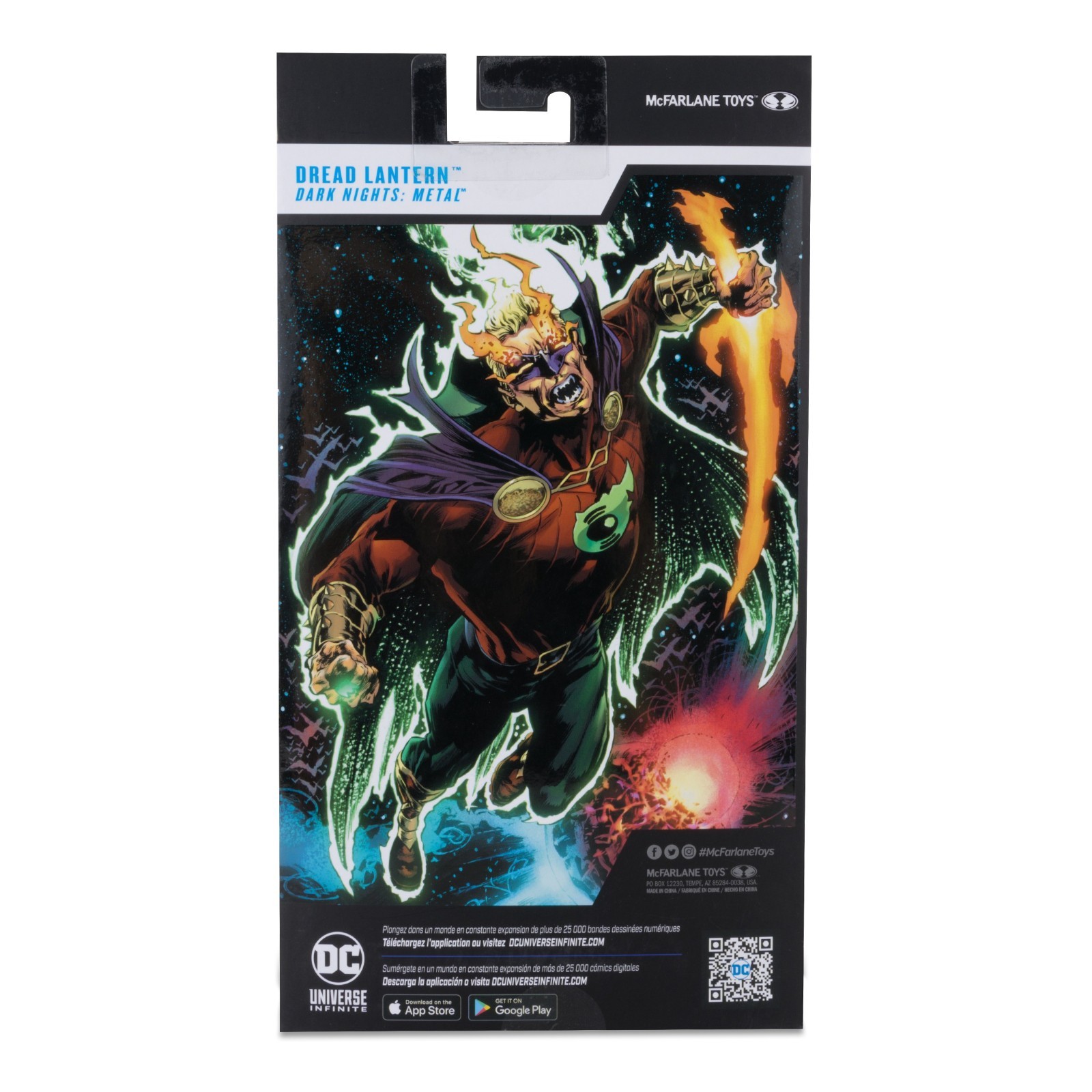 McFarlane Dark Nights Metal Dread Lantern Gold Label SDCC Exclusive New