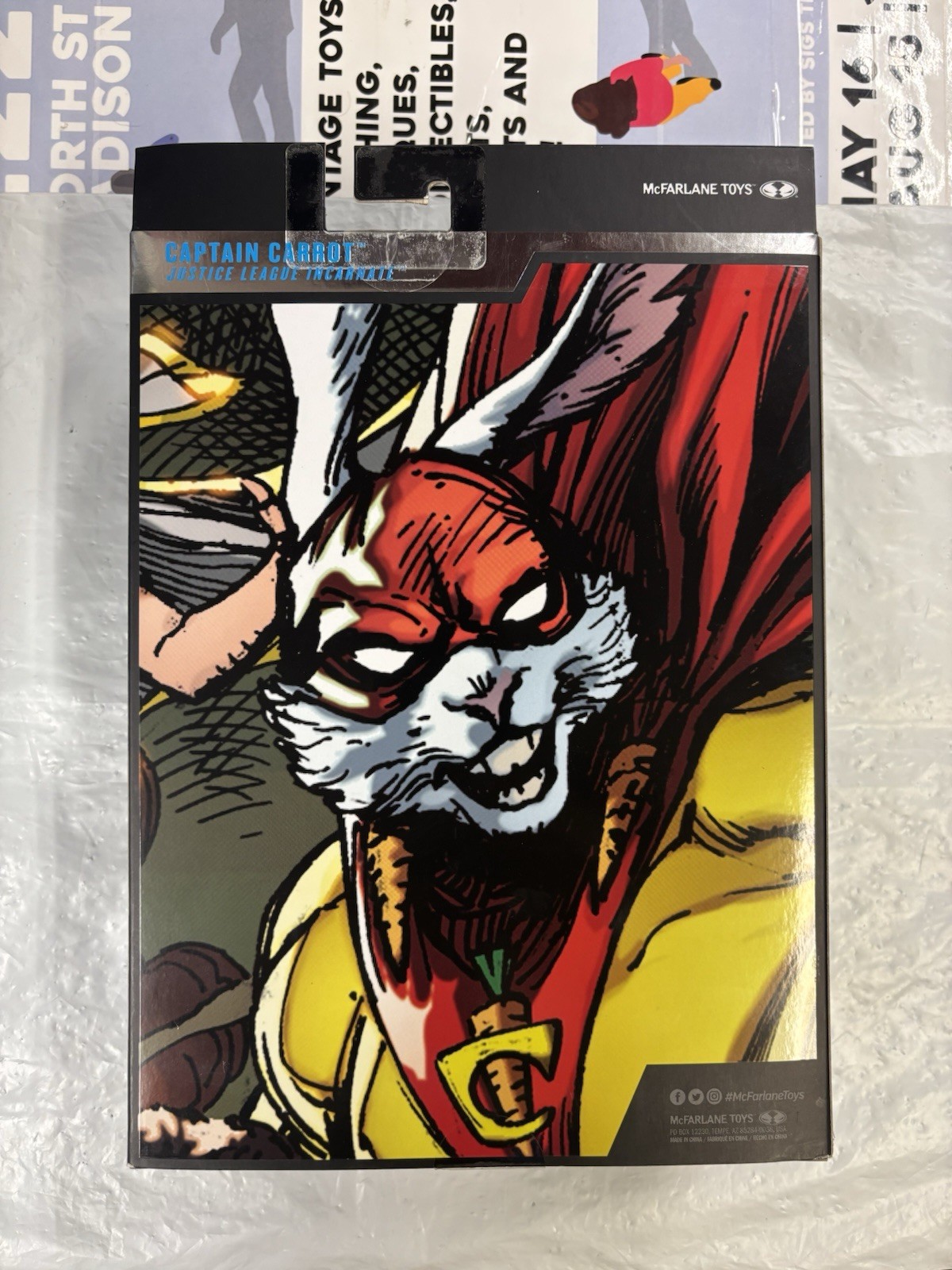 NEW McFarlane Toys DC Multiverse Captain Carrot 7&Prime; Platinum Edition Chase Figure