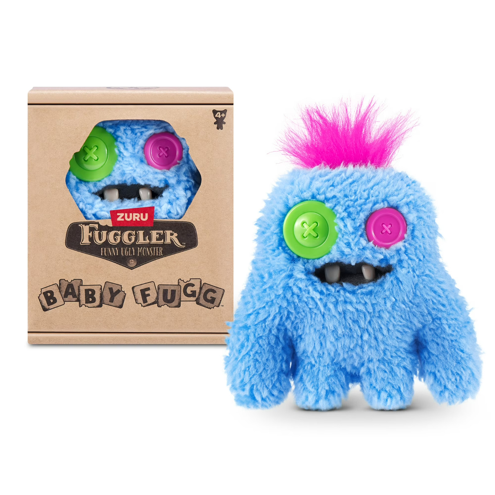 Zuru Fuggler Funny Ugly Monster Baby Fugg 3.5&Prime; Plush ** YOU PICK ** New SEALED