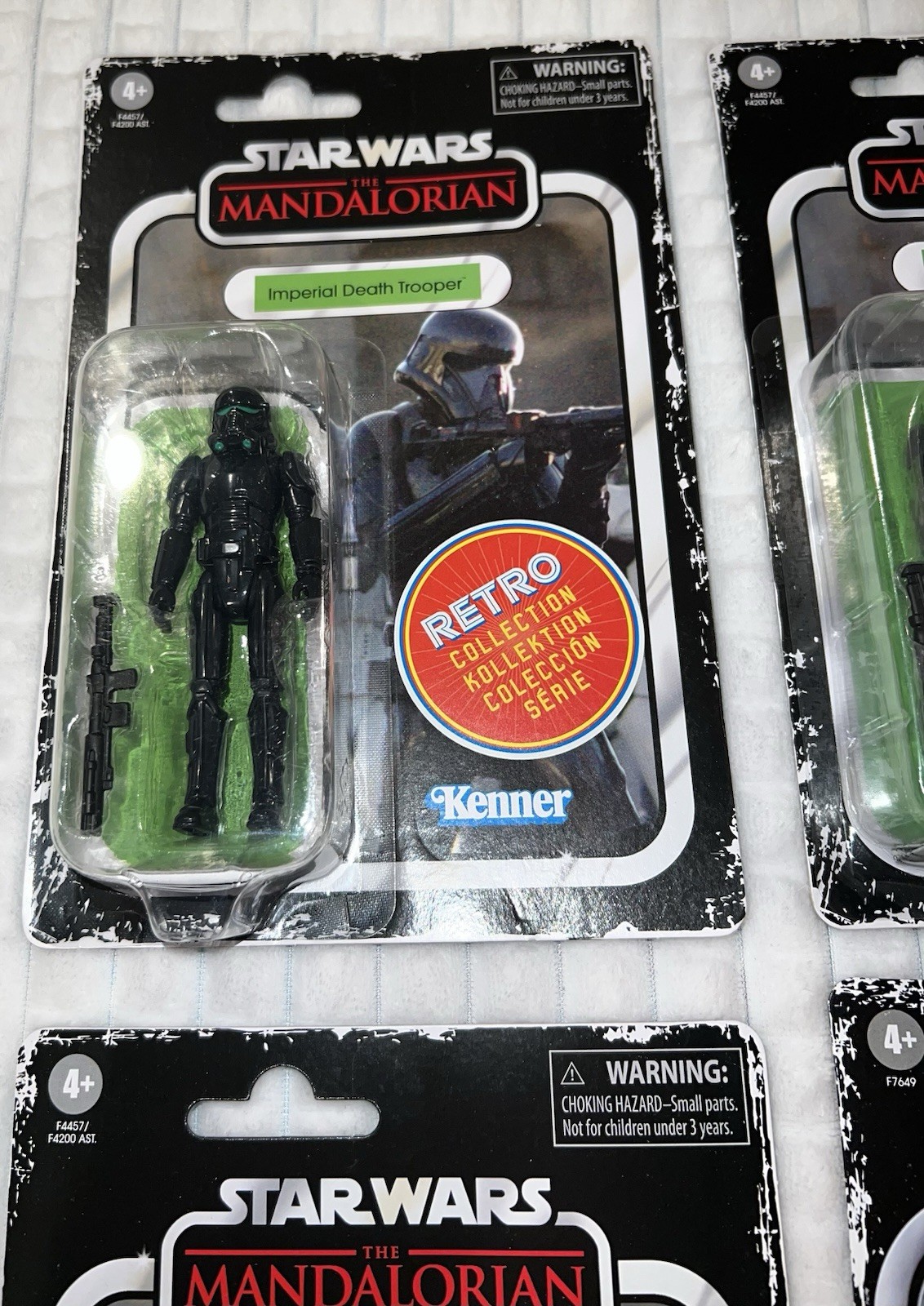 Star Wars Retro Collection Death Squad Commander/Death Trooper LOT OF 4!! MOC