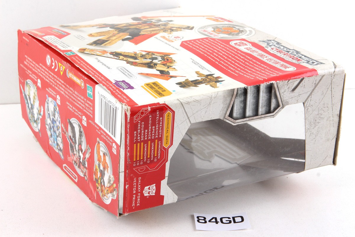 Transformers Cybertron Voyager Galaxy Force Vector Prime Safeguard Package