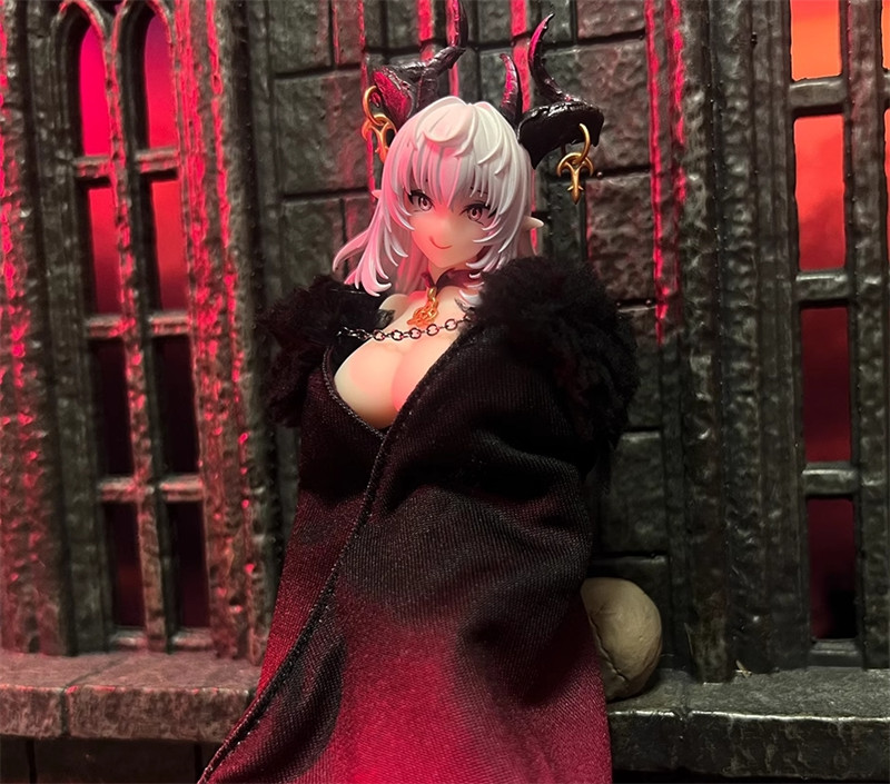 Handmade Wired Cape Cloak SNAIL SHELL Lustia For 1/12（No figure)