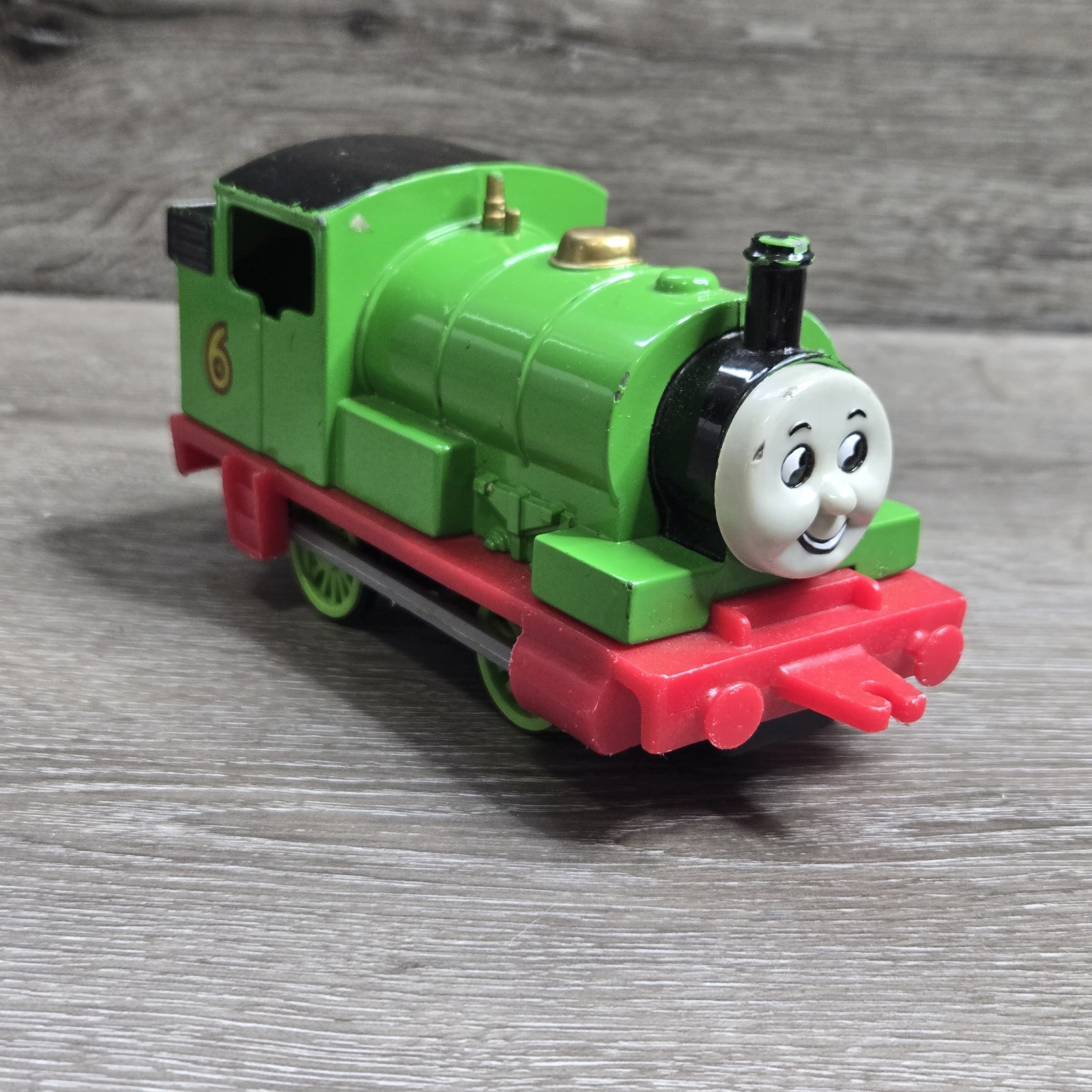 Percy Thomas the Train Ertl 1987 Friends Diecast Tank Engine. #6, Vintage (12o)