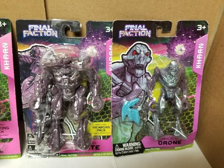 Final Faction 4 Figure Lot