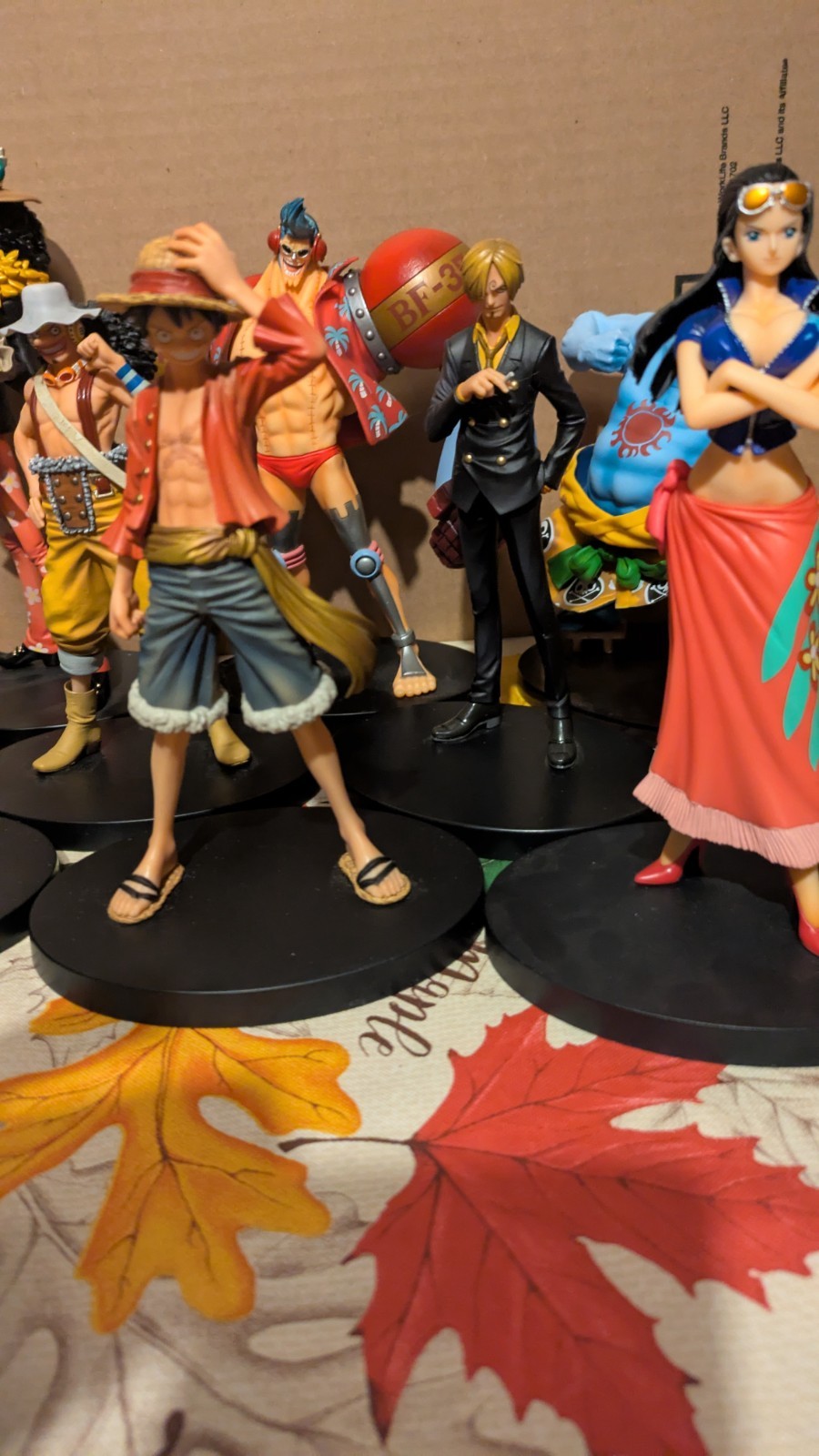 One Piece Time Skip Straw Hat Pirates Banpresto Figure Set