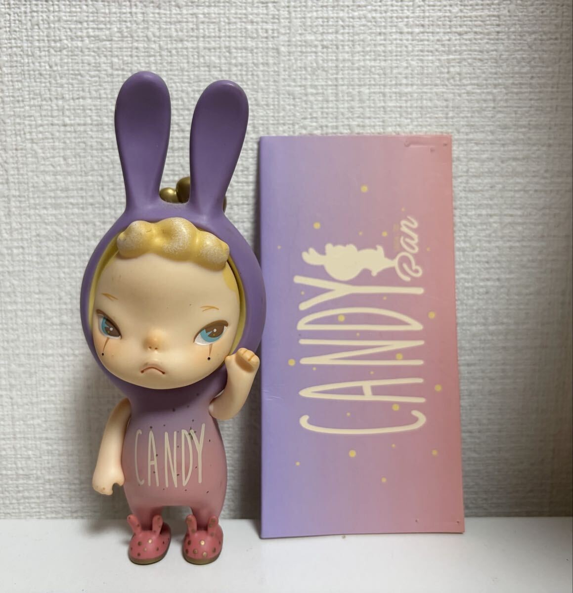 Sooya Studio CANDYBAN Purple Bunny Vinyl Figure w/ Box Designer Art Toy