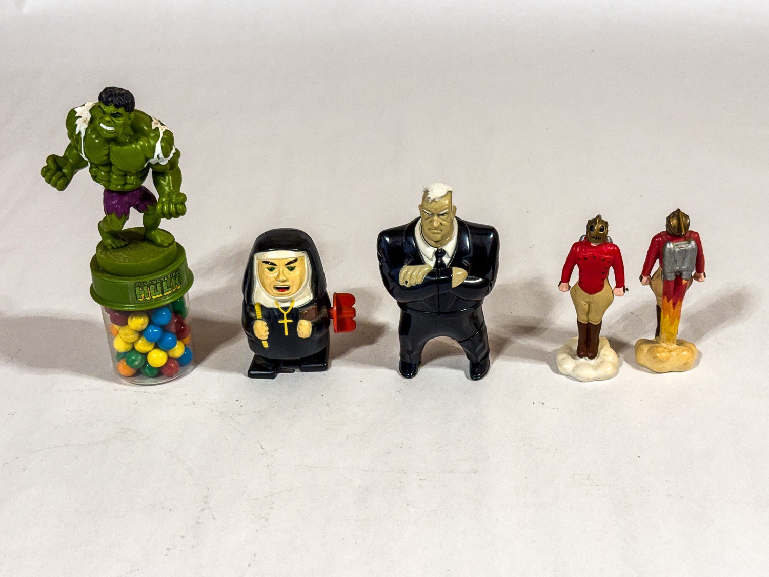 [E598] Mixed Lot Five 5 Action Figures Toys Kids Characters