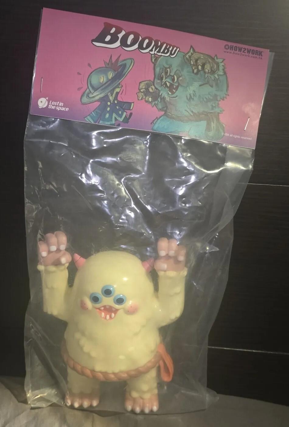How2work Boombu Sofubi Toy Vinyl Figure 8 Inches
