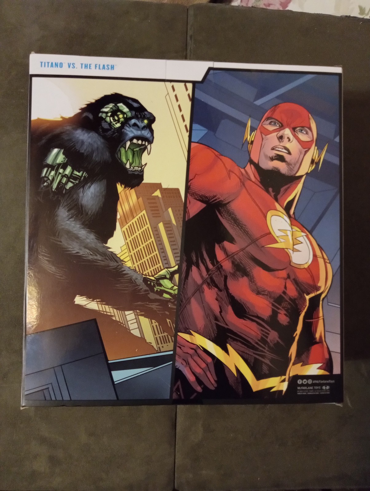 DC Multiverse TITANO VS THE FLASH Multipack McFarlane Toys 2025 Brand New MOC