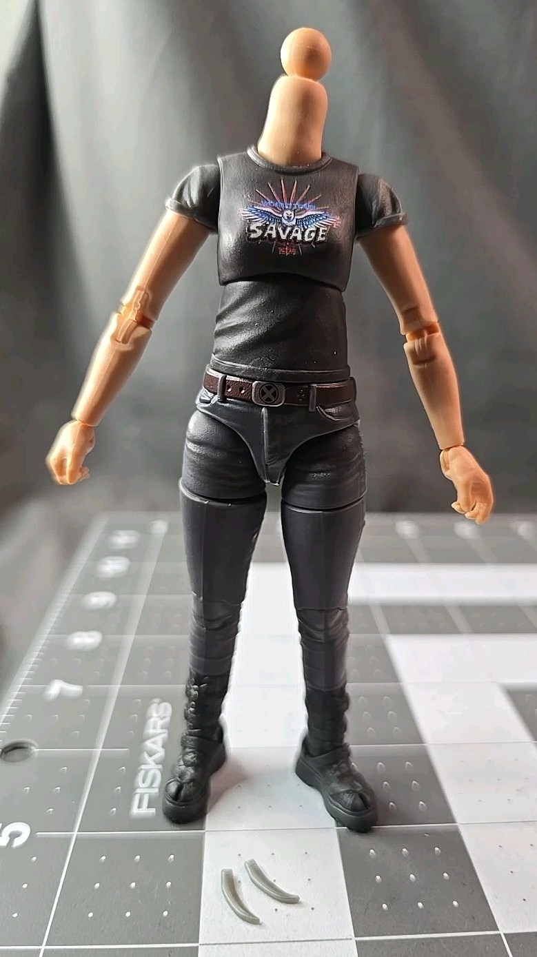 Marvel Legends DEADPOOL & WOLVERINE custom fodder X-23 Action Figure BODY BUCK