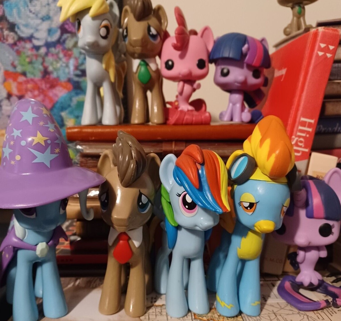 Large Funko My Little Pony Figures, You Pick, Multi-Listing, 6in tall, Rainbow D