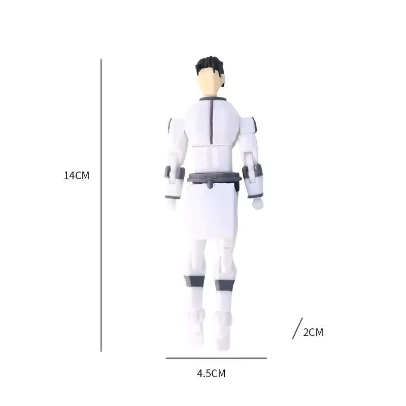 3d Printed Masked Invincible T13 Dummy13 Multi-Jointed Movable 3d