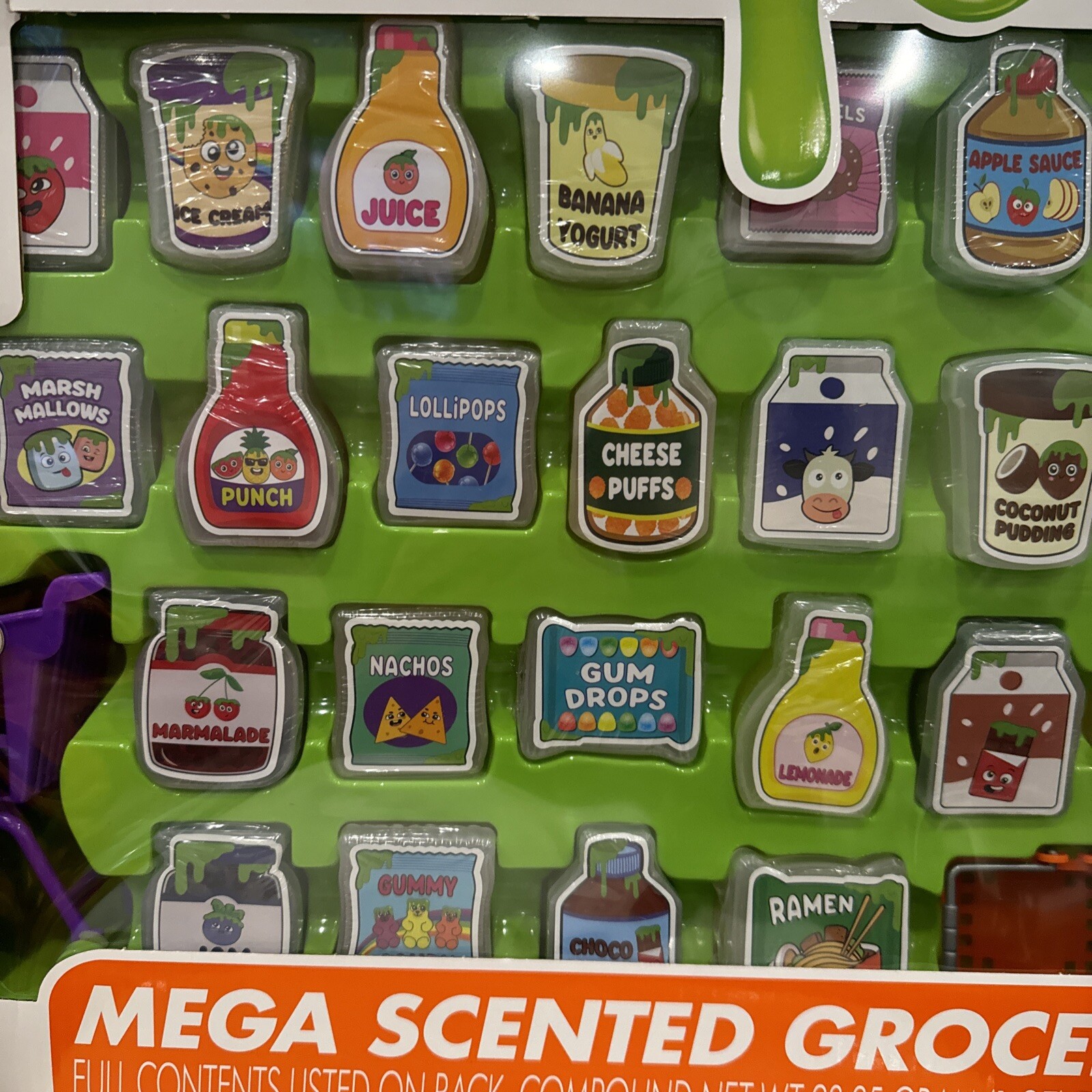 NICKELODEON MEGA SCENTED GROCERY SET 30 JARS OF FUN SCENTED COMPOUND **NEW**