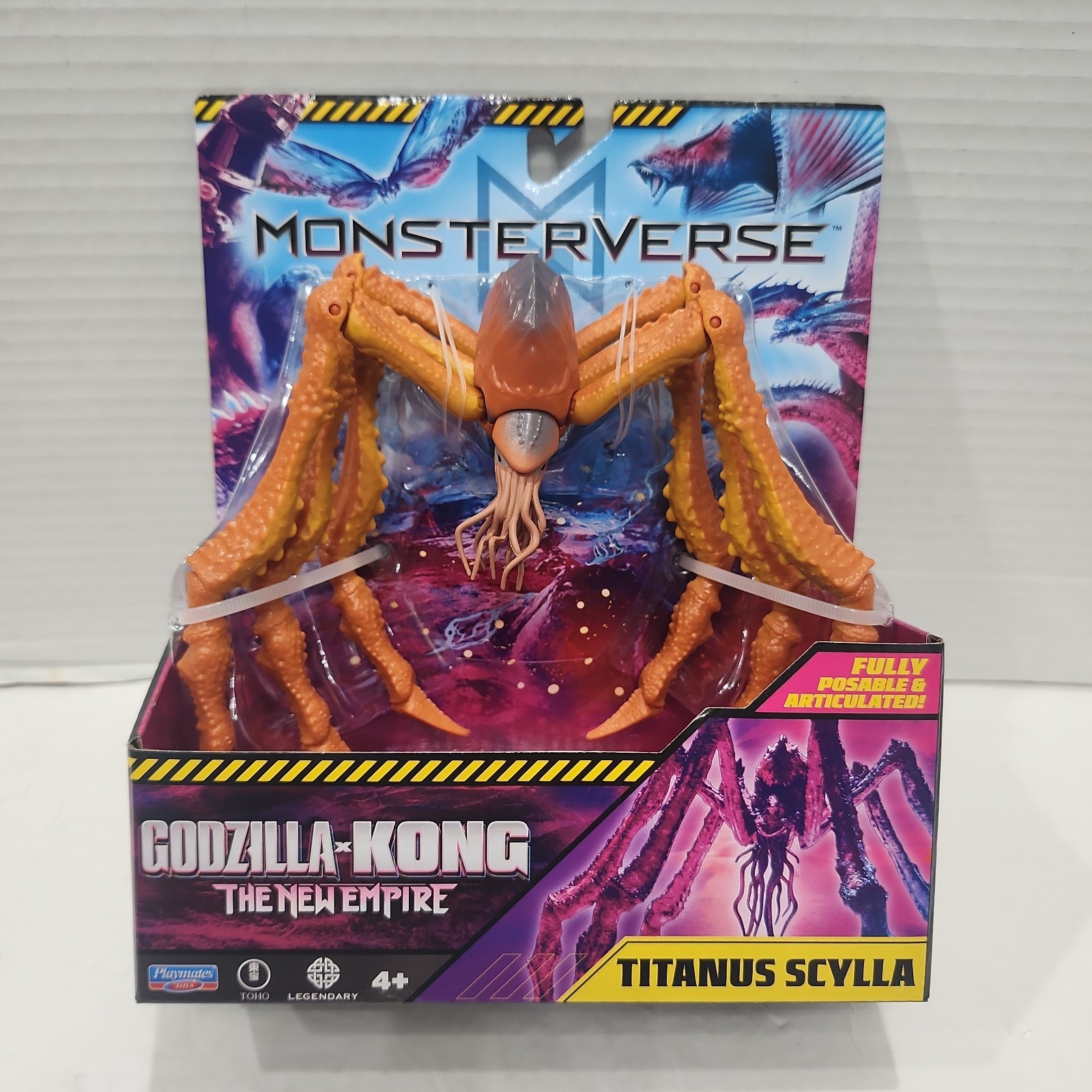 MonsterVerse Godzilla × Kong The New Empire TITANUS SCYLLA Action Figure 🆕