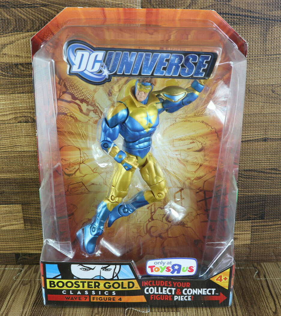 2008 DC Universe Booster Gold Wave 7 Action Figure 4 Atom Collar Toys&rsquo;R&rsquo;Us BAF