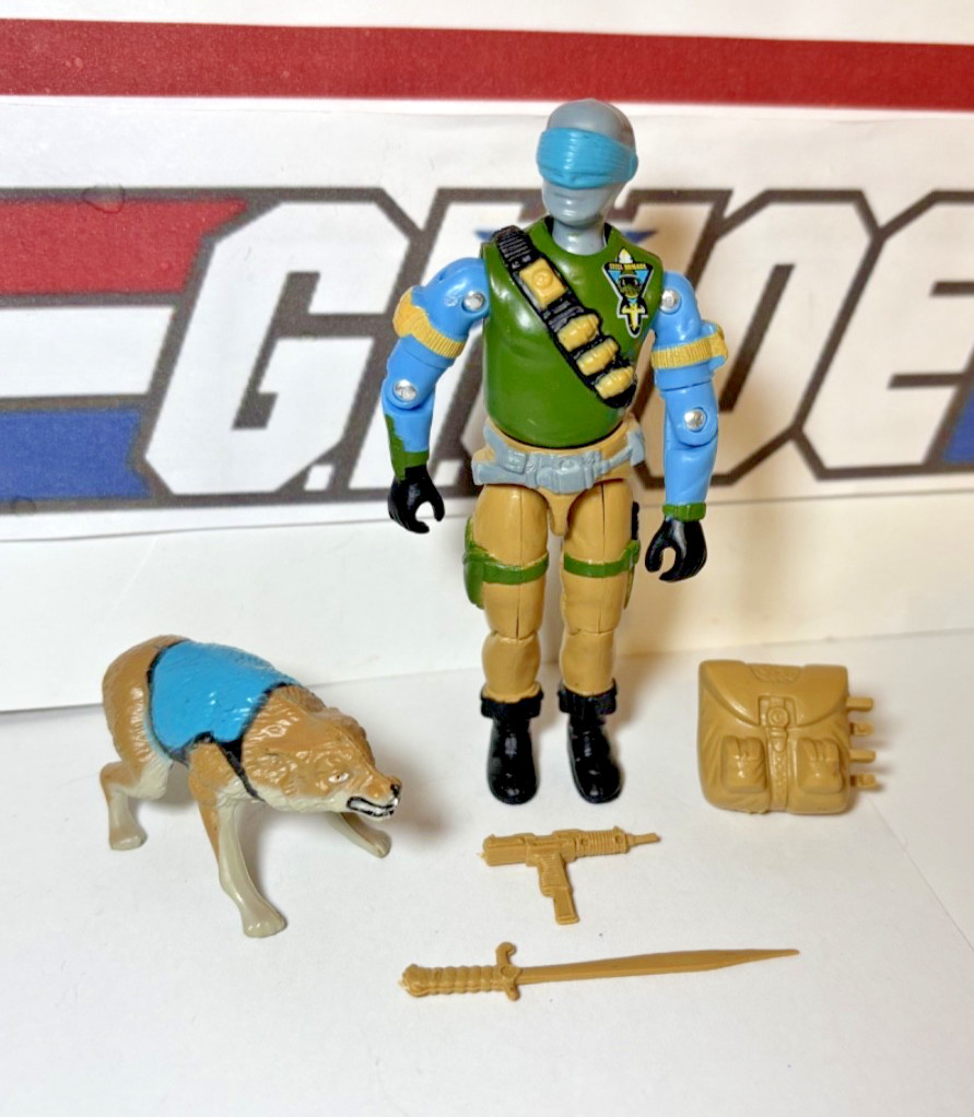 GI Joe Snake Eyes *STEEL BRIGADE* v2 Black Major 1985 Style *100% COMPLETE, NEW!