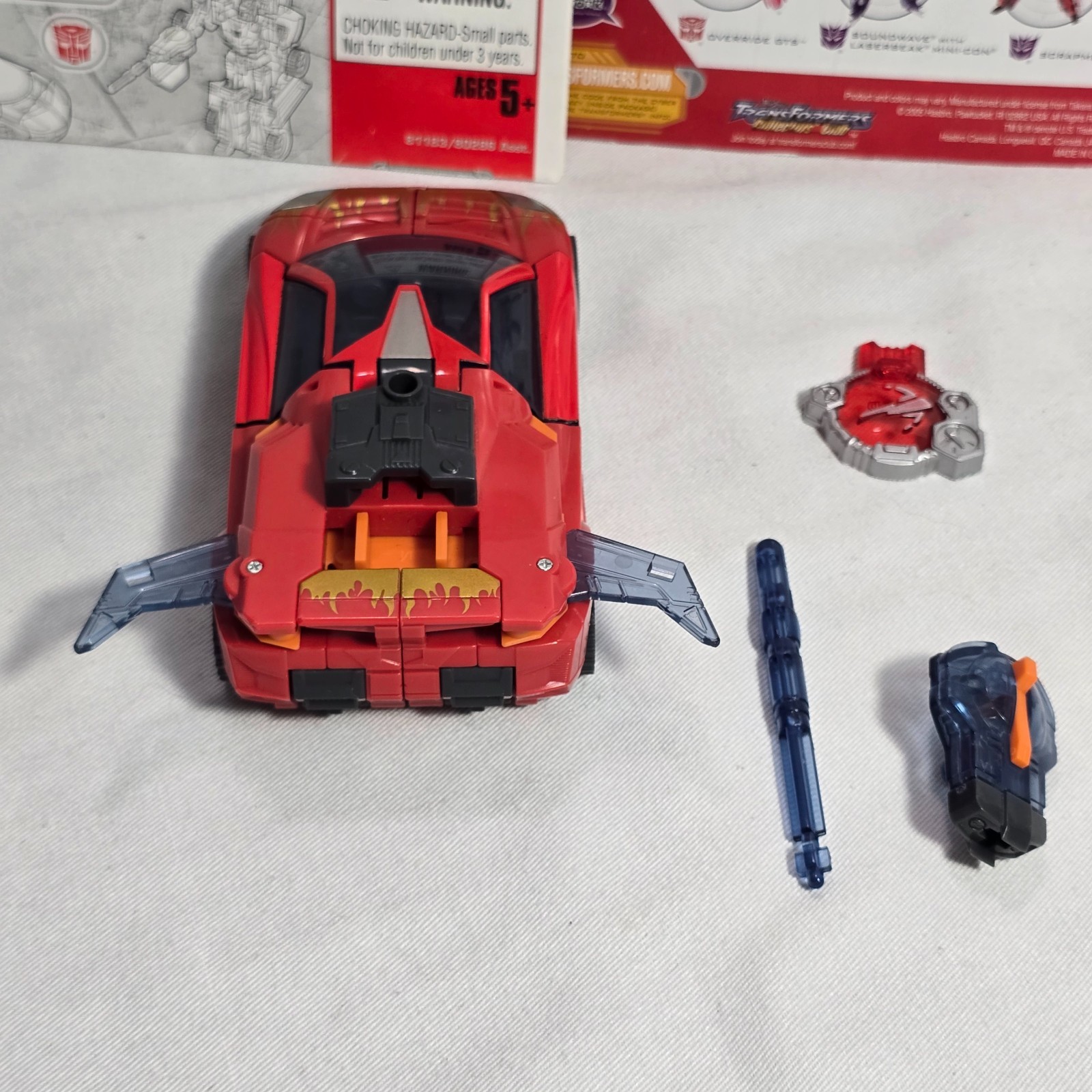 Transformers Cybertron 2005 – Deluxe Class EXCELLION – Complete w/ Cardback!!!