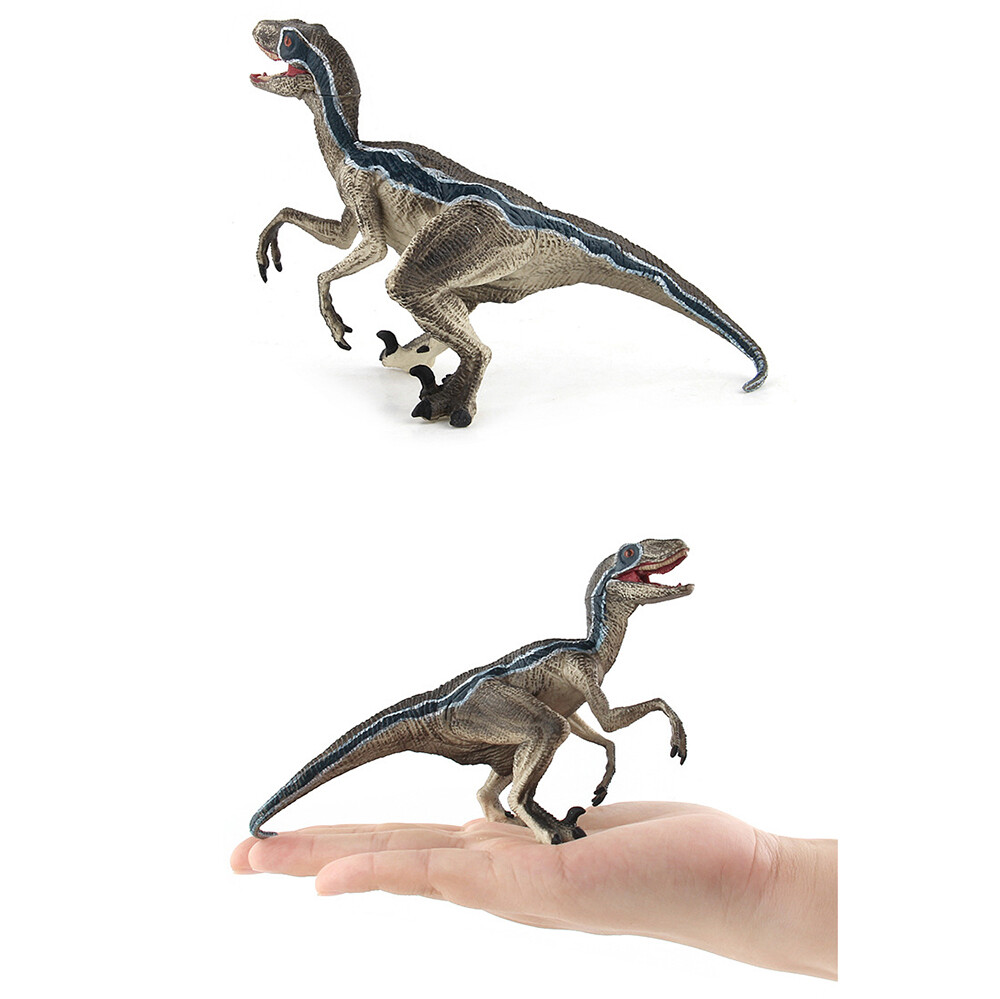 Jurassic Dinosaur Realistic Model Velociraptor Raptor Figure For Kids Dino Toy