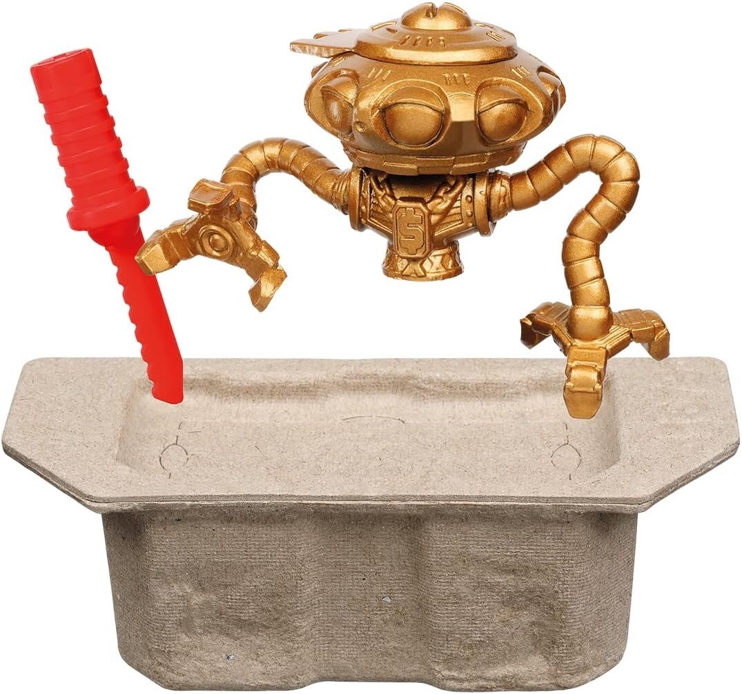 Treasure X Robots Gold Mini Robots Remove, Build, Discover Mystery Pack Moose