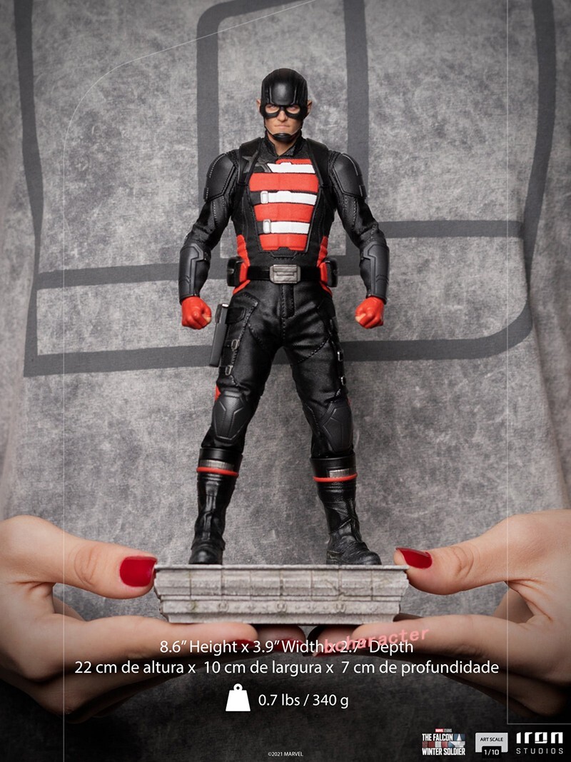 IRON STUDIOS 1/10 John Walker (U.S. Agent) 8.6in Static Figure Statue Model