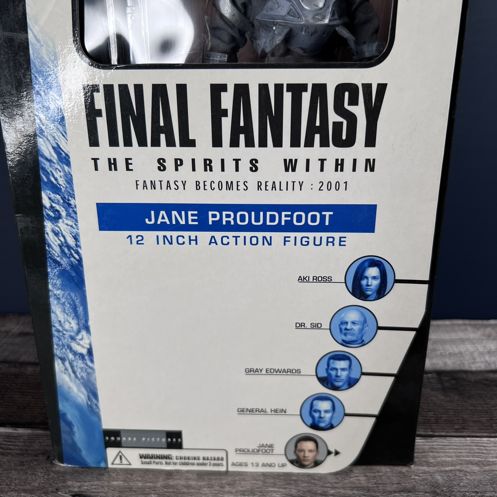 2001 Final Fantasy The Spirits Within Jane Proudfoot 12&Prime; Action Figure Palisades