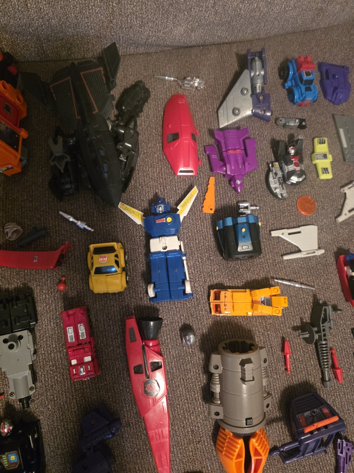 Vintage Transformers Lot Pieces And Weapons None Are Complete NO RETURNS