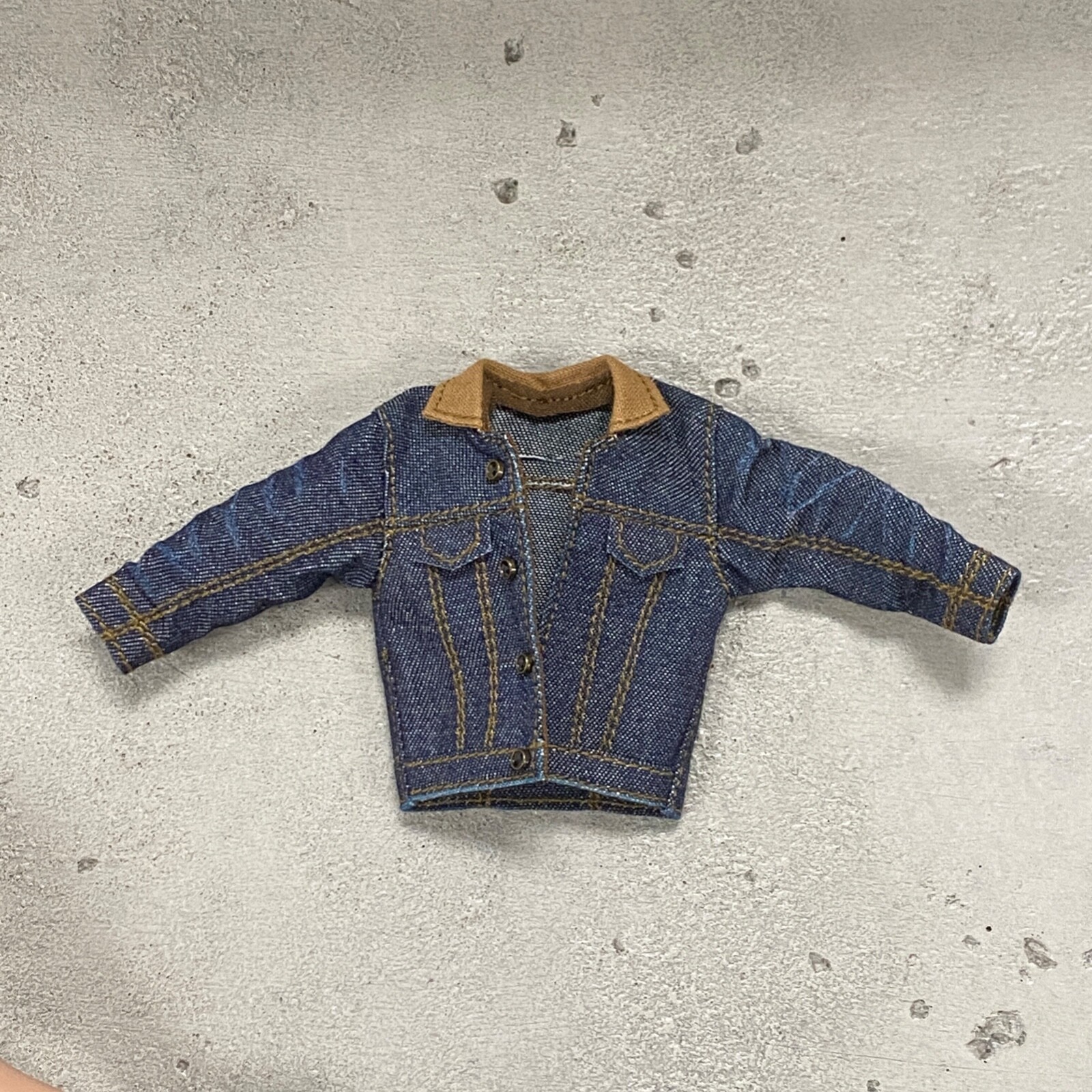 VD-DMJK: 1/12 Blue Denim Jacket for 6&Prime; action figure