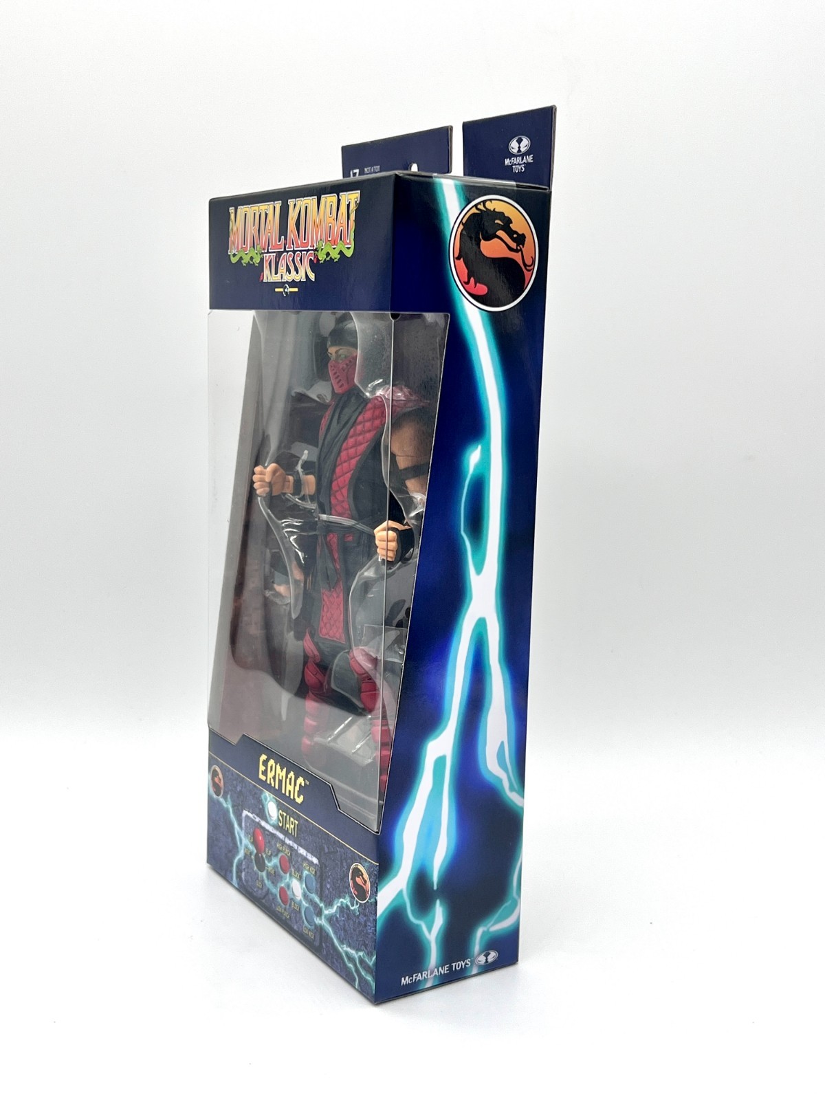 McFarlane Mortal Kombat Klassic Ermac Gamestop Exclusive Ninja Action Figure