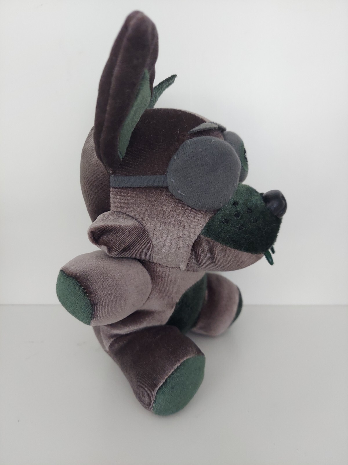 FNAF Five Nights at Freddy’s Phantom Foxy Plush Shiny Silvery Gray 8. » MIss Tag