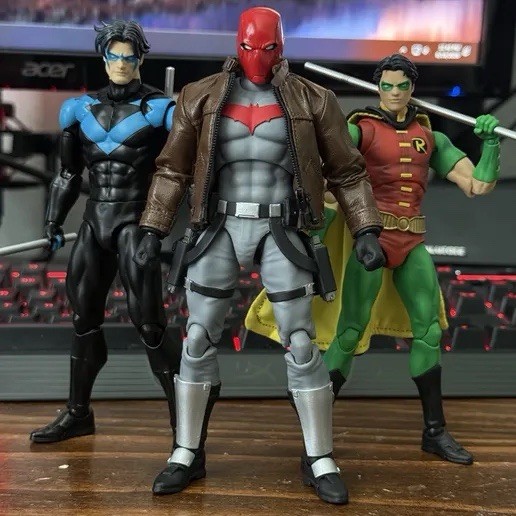 Red Hood 1/12 Scale Conversion Kit Ct Toys HUSH BATMAN UNPAINTED PARTS ONLY