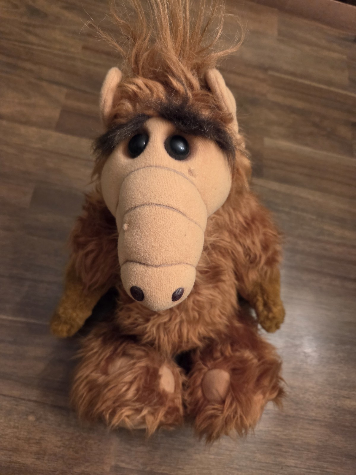 Vintage 1986 ALF ALIEN PRODUCTIONS Stuffed Animal Plush Toy 18&Prime; Non Talking