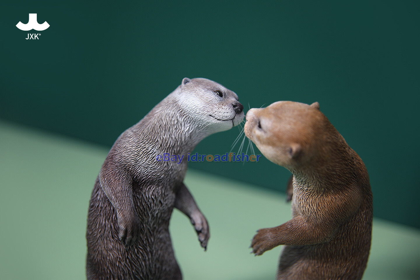 JXK 1/6 Scale Eurasian River Otter Model Animal Figure Scene Decor Kids Toy