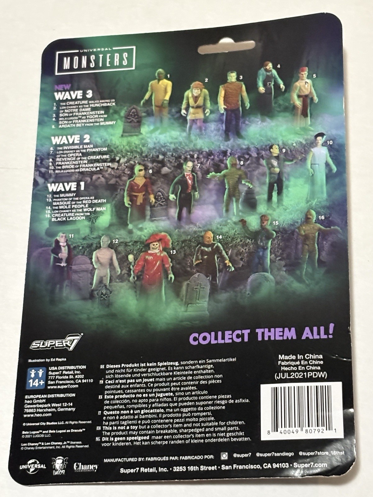 Super7 – Universal Monsters – Quasimodo ReAction Figure