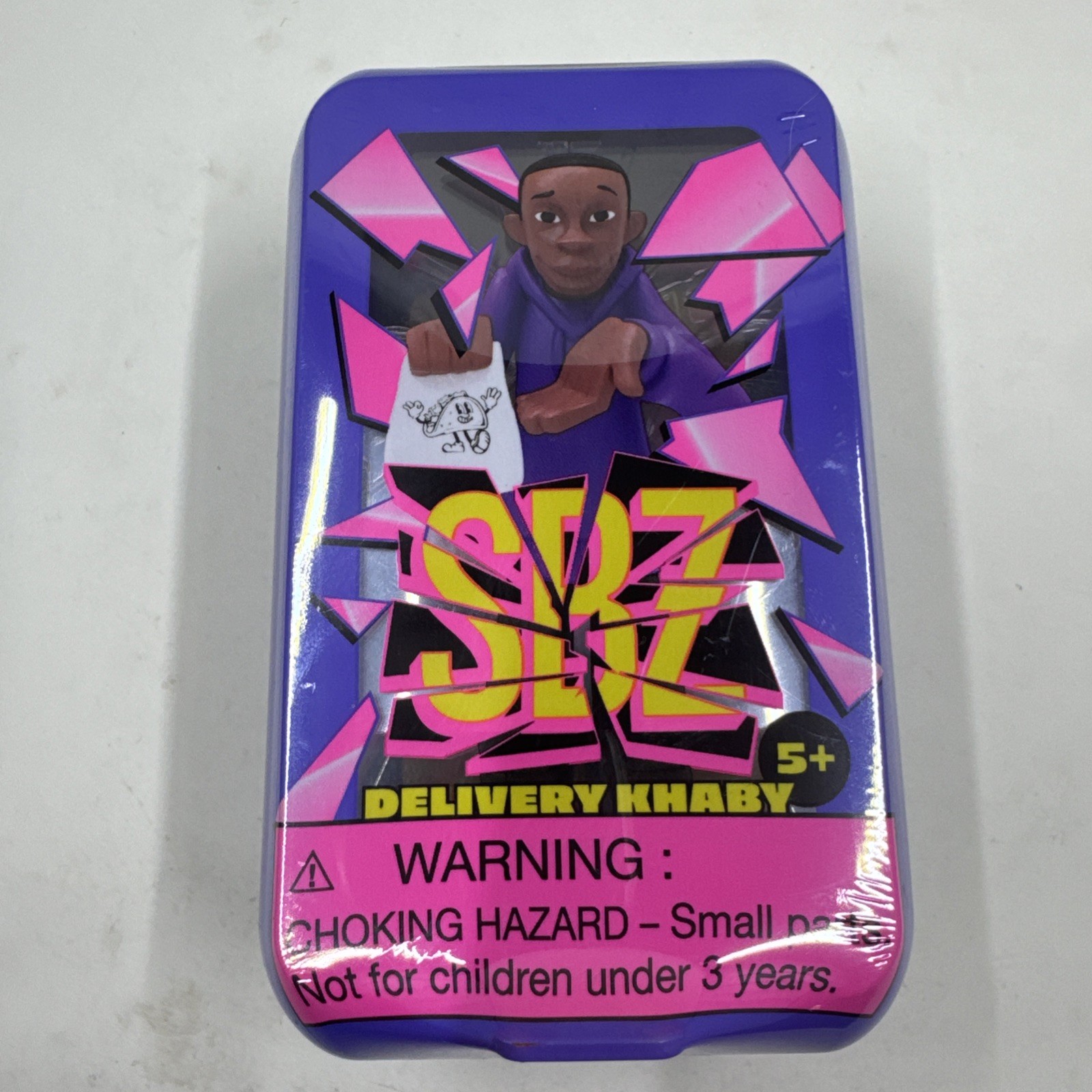 ScreenBreakZ Delivery Khaby 4.5&Prime; Collectible Figure From The Khaby Lame Series