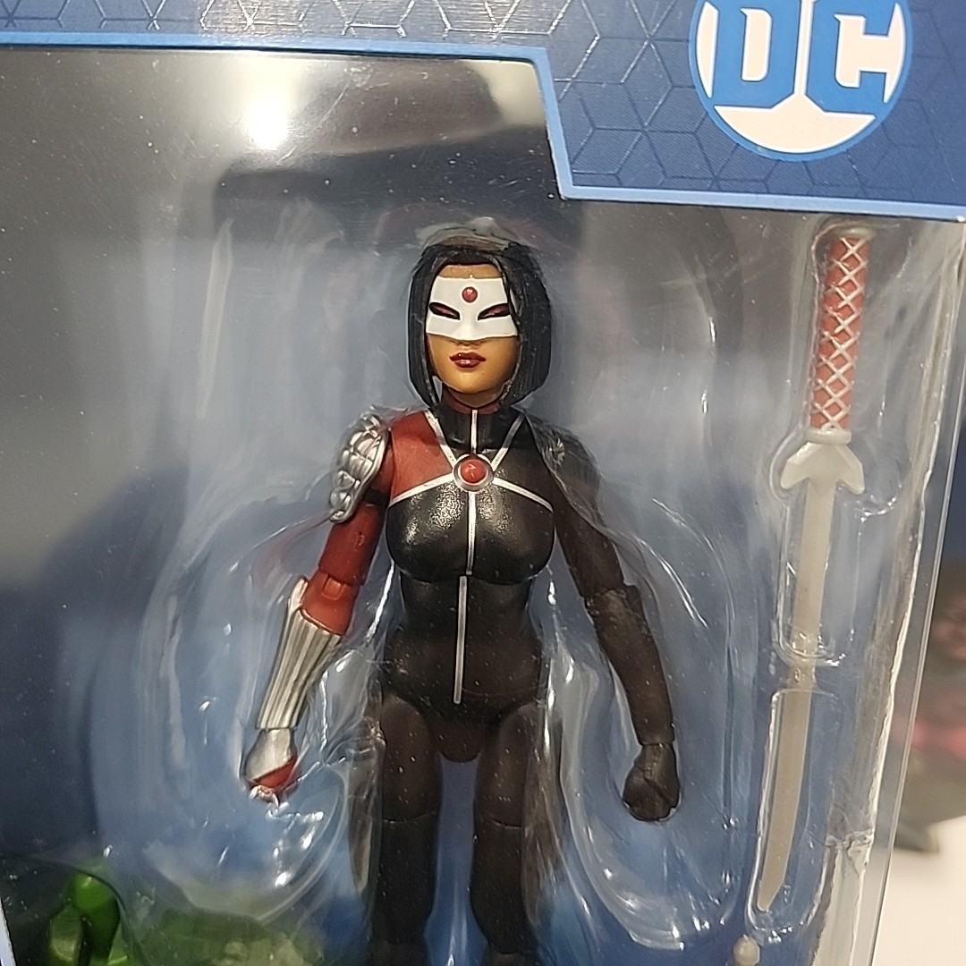 DC Multiverse Collect & Connect Killer Croc BAF Red Robin Batman And Katana Set