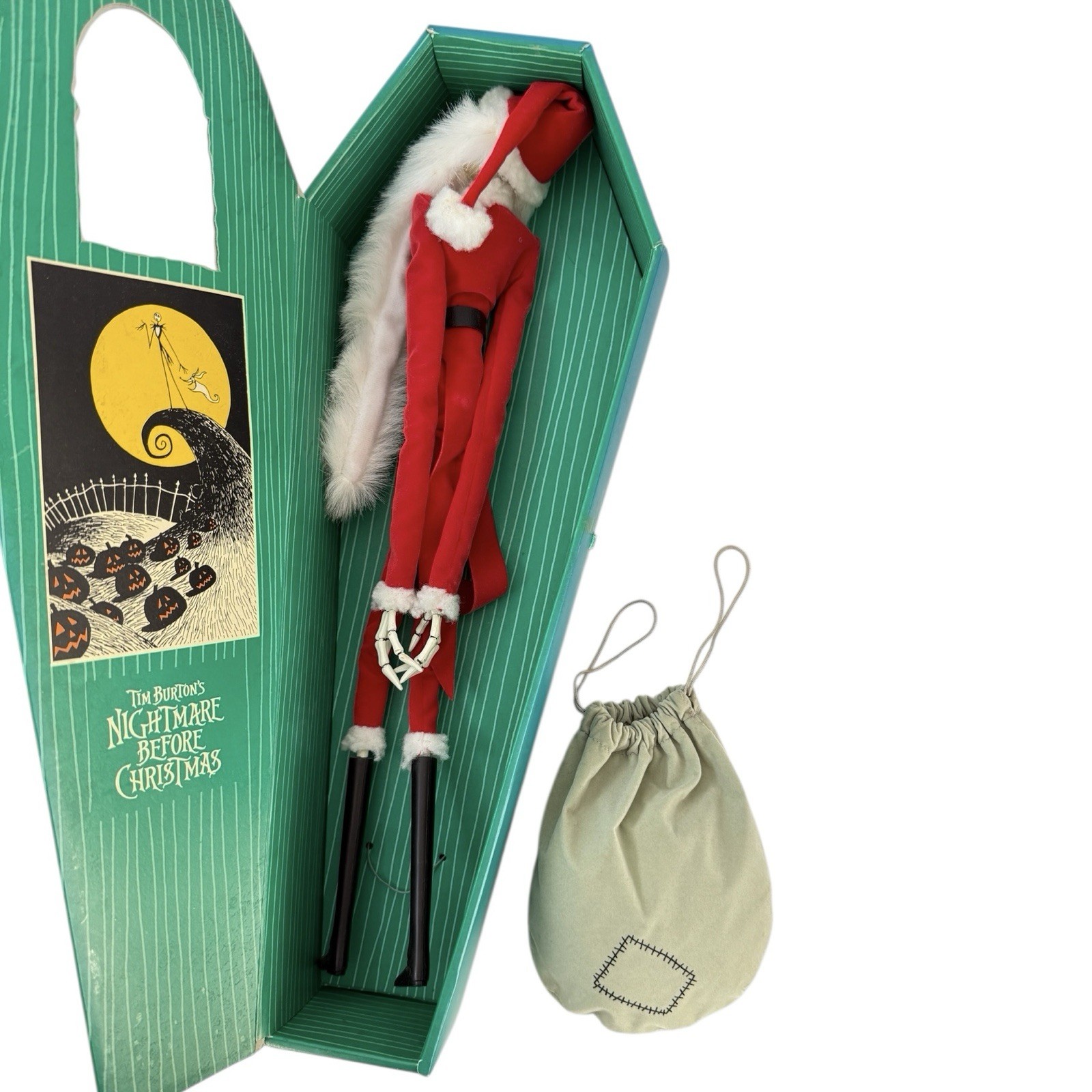 NIGHTMARE BEFORE CHRISTMAS Jun Planning Merry Santa Jack 1997 LIMITED 1224 RARE
